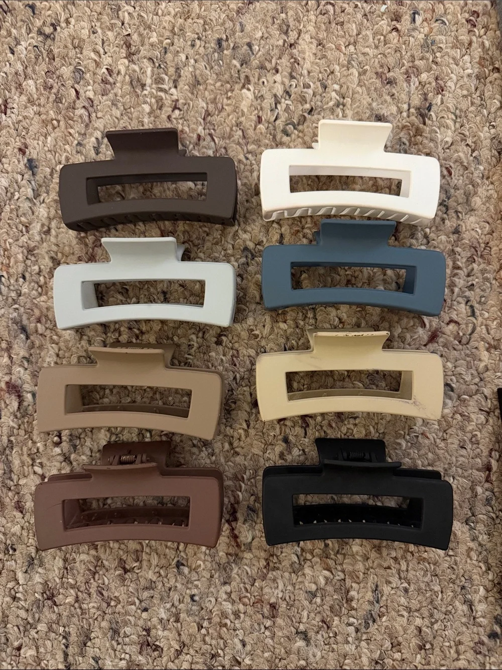 6 Headbands & 8 Claw Clips- Pack of Assorted Colors
